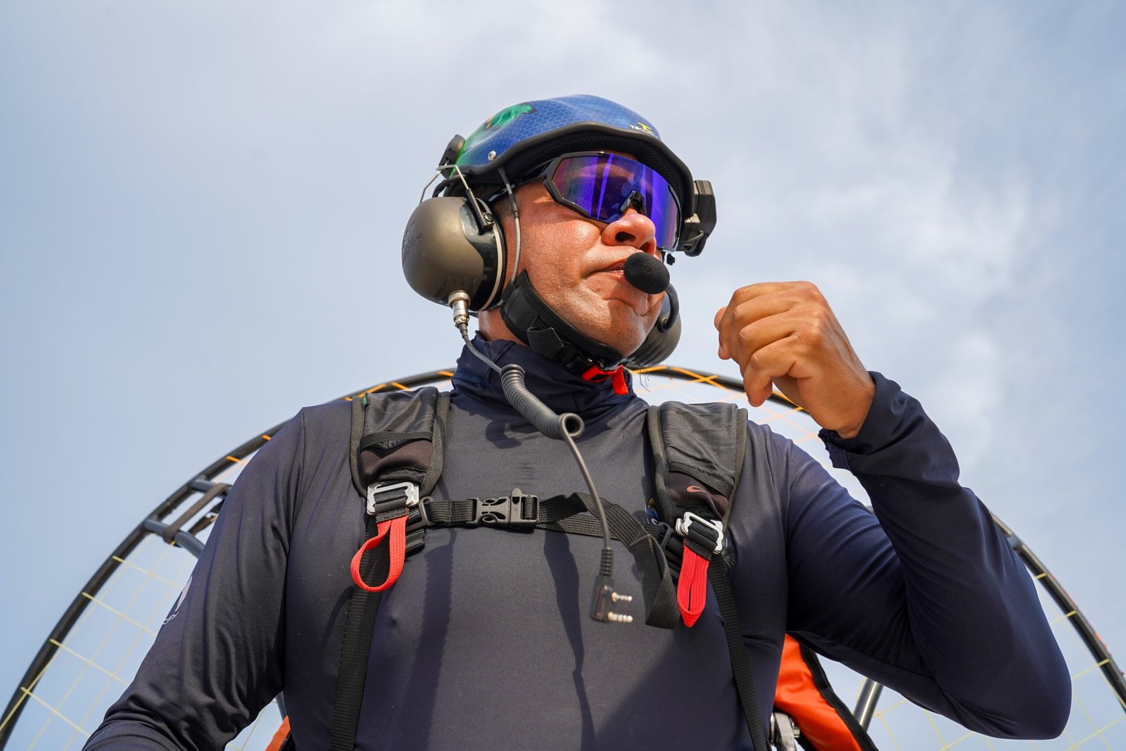 Ricardo Caju paramotor pilot
